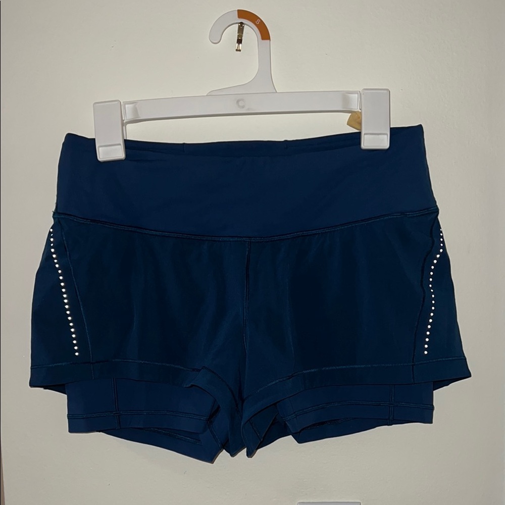Lululemon Navy Blue Shorts Size 6